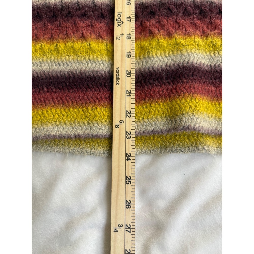 KUT from the Kloth Women Striped Ombre Mock Neck Sweater Multicolor Large - Picture 7 of 8